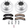 Power Stop 09-19 GMC Savana 4500 Rear Z17 Coated Brake Kit