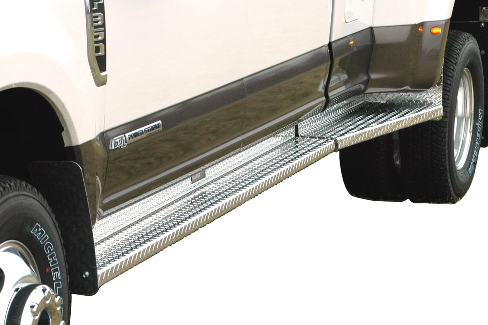 0208 RAM 1500/0309 RAM 2500/3500 STANDARD CAB CLASSICPRO SERIES EXTRUDED 4IN BLACK RUNNING BOARDS