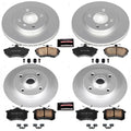Power Stop 95-97 Volkswagen Passat Front & Rear Z23 Evolution Sport Coated Brake Kit