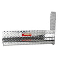 1516 F150 SUPERCREW CAB 4IN DROP DIAMOND PLATE ALUM RUNNING BOARD(BRKTS SOLD SEP)