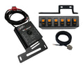 SourceLT w/ Opening (2 1/16 Inch) for AeroForce Gauge and Amber LED Switch Panel for JK 2007-2008