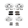 Power Stop 02-03 Lexus ES300 Front & Rear Z23 Evolution Sport Brake Kit