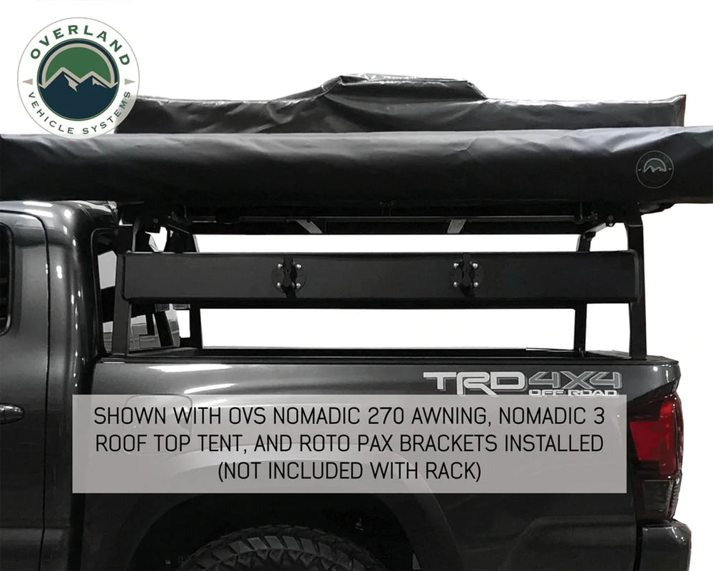 Overland Tacoma Bed Rack Discovery Rack Tacoma Short Bed Black Overland Vehicle Systems 22020401