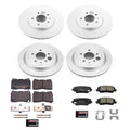 Power Stop 13-15 Cadillac ATS Front & Rear Z17 Evolution Geomet Coated Brake Kit