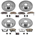 Power Stop 93-96 Honda Prelude Front & Rear Z26 Street Warrior Brake Kit
