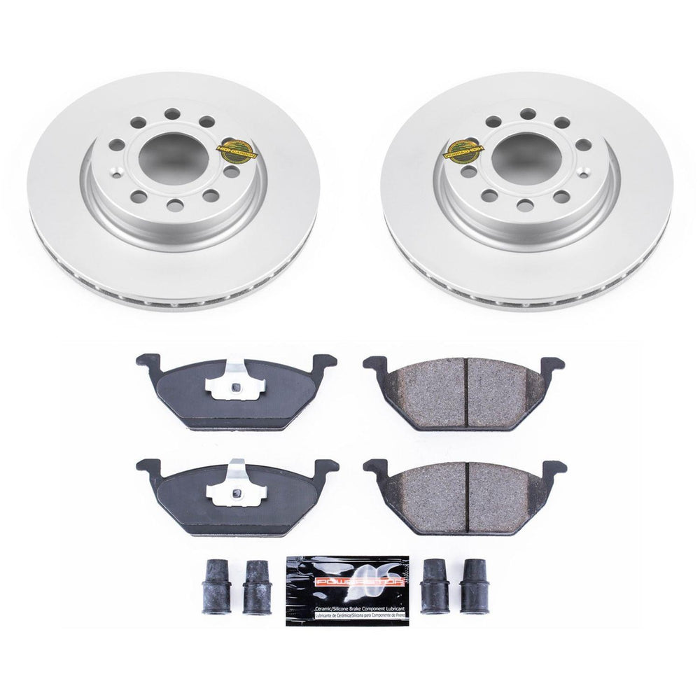 Power Stop 13-15 Volkswagen Jetta Front & Rear Z23 Evolution Sport Coated Brake Kit