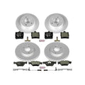 Power Stop 01-04 Mercedes-Benz SLK320 Front & Rear Euro-Stop Brake Kit
