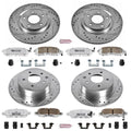 Power Stop 11-17 Nissan Juke Front & Rear Z26 Street Warrior Brake Kit