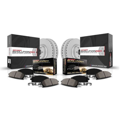 Power Stop 00-06 Audi TT Quattro Front & Rear Z23 Evolution Sport Coated Brake Kit
