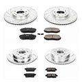 Power Stop 07-15 Mazda CX-9 Front & Rear Z23 Evolution Sport Brake Kit