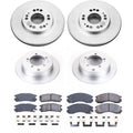 Power Stop 95-97 Eagle Talon Front & Rear Z17 Evolution Geomet Coated Brake Kit