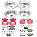 Power Stop 98-02 Honda Accord Front & Rear Z26 Street Warrior Brake Kit w/Calipers