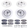 Power Stop 2019 Mazda CX-5 Front & Rear Z17 Evolution Geomet Coated Brake Kit