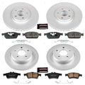Power Stop 13-14 Ford Focus Front & Rear Z23 Evolution Sport Coated Brake Kit