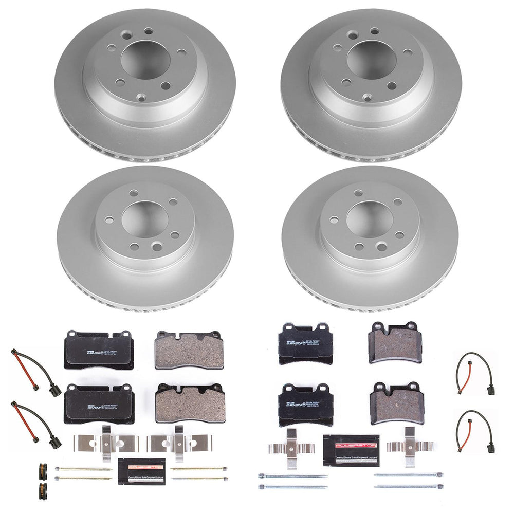Power Stop 2006 Volkswagen Touareg Front & Rear Euro-Stop Brake Kit