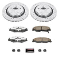 Power Stop 06-09 Cadillac XLR Rear Z26 Street Warrior Brake Kit