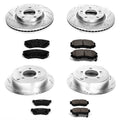 Power Stop 05-09 Hyundai Tucson Front & Rear Z23 Evolution Sport Brake Kit