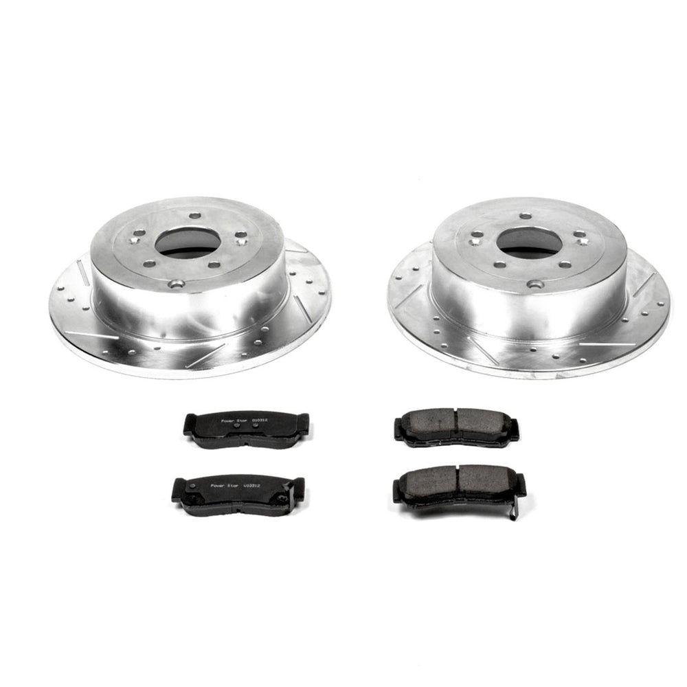 Power Stop 07-09 Hyundai Santa Fe Front & Rear Z23 Evolution Sport Brake Kit