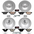 Power Stop 07-10 BMW X5 Front & Rear Z23 Evolution Sport Coated Brake Kit