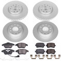 Power Stop 2009 Volkswagen Passat Front & Rear Z23 Evolution Sport Coated Brake Kit