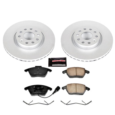Power Stop 2009 Volkswagen Passat Front & Rear Z23 Evolution Sport Coated Brake Kit