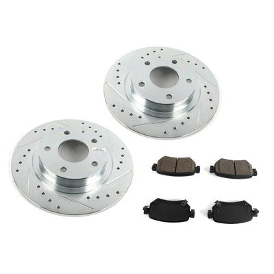 Power Stop 2021 Mazda 6 Front & Rear Z23 Evolution Brake Kit