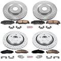 Power Stop 06-09 Cadillac XLR Front & Rear Z23 Evolution Sport Brake Kit
