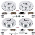 Power Stop 07-08 Mini Cooper Front & Rear Z26 Street Warrior Brake Kit