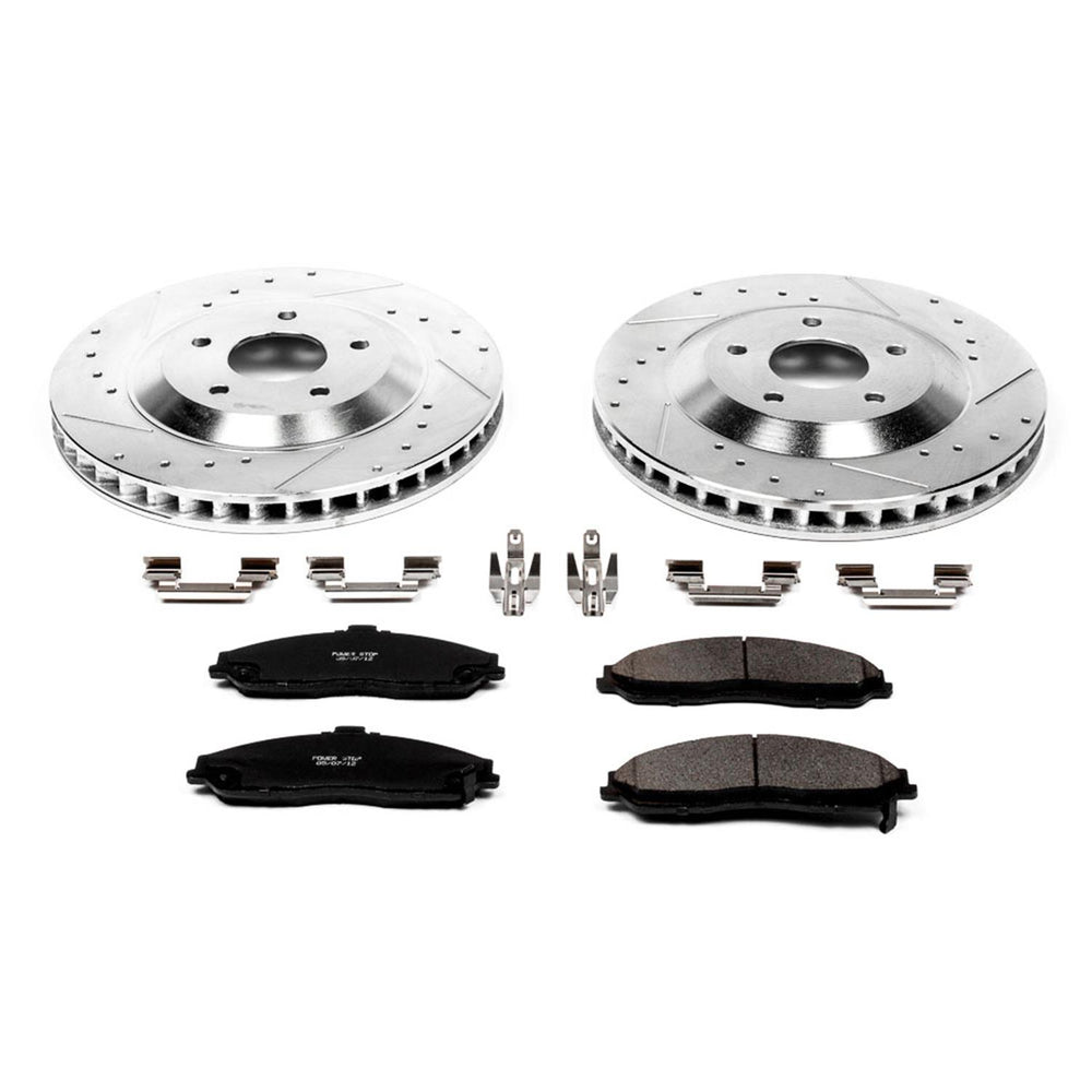 Power Stop 97-04 Chevrolet Corvette Front Z23 Evolution Sport Brake Kit w/Calipers