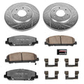 Power Stop 08-10 Infiniti QX56 Front & Rear Z36 Truck & Tow Brake Kit