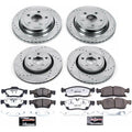Power Stop 16-19 Jeep Grand Cherokee Front & Rear Z36 Truck & Tow Brake Kit