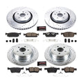 Power Stop 17-18 Lincoln Continental Front & Rear Z23 Evolution Sport Brake Kit