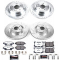 Power Stop 15-16 Hyundai Genesis Front & Rear Z26 Street Warrior Brake Kit