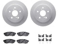 Power Stop 2019 Toyota C-HR Front & Rear Z17 Coated Brake Kit