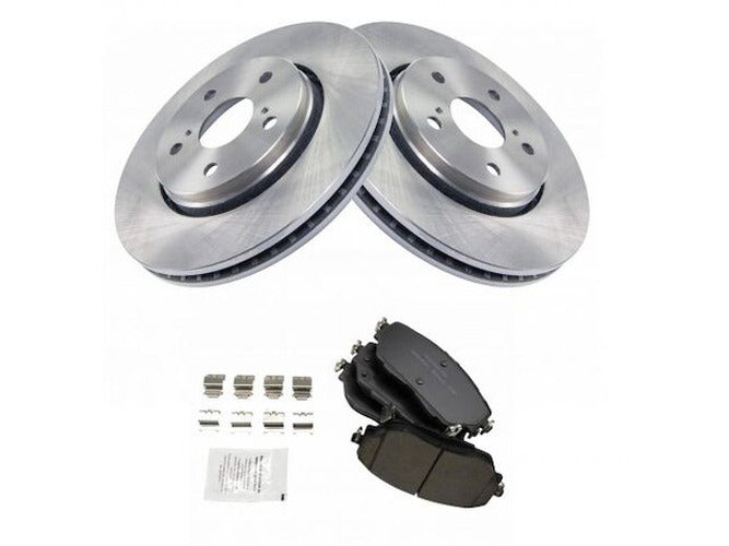 Power Stop 2019 Toyota C-HR Front & Rear Z17 Coated Brake Kit