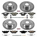Power Stop 11-12 BMW 328i xDrive Front & Rear Z26 Street Warrior Brake Kit