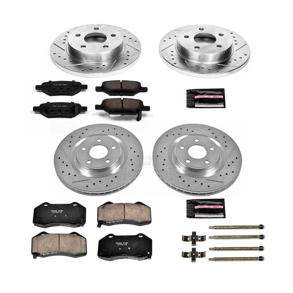 Power Stop 09-10 Chevrolet HHR Front & Rear Z23 Evolution Sport Brake Kit