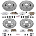 Power Stop 02-05 Audi A4 Front & Rear Z26 Street Warrior Brake Kit