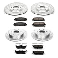 Power Stop 08-10 Infiniti QX56 Front & Rear Z23 Evolution Sport Brake Kit