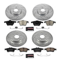 Power Stop 06-13 Volvo C70 Front & Rear Z23 Evolution Sport Brake Kit