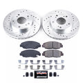 Power Stop 06-11 Honda Civic Front Z23 Evolution Sport Brake Kit w/Calipers