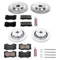 Power Stop 08-13 Infiniti G37 Front & Rear Z26 Street Warrior Brake Kit
