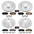 Power Stop 03-06 Subaru Baja Front & Rear Z17 Evolution Geomet Coated Brake Kit