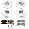 Power Stop 97-04 Mitsubishi Montero Sport Front & Rear Z17 Evolution Geomet Coated Brake Kit