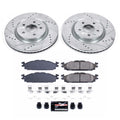 Power Stop 11-19 Ford Explorer Front Z23 Evolution Sport Brake Kit w/Calipers