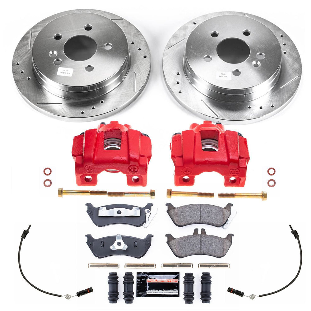 Power Stop 98-03 Mercedes-Benz ML320 Rear Z23 Evolution Sport Brake Kit w/Calipers