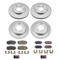 Power Stop 20-21 Kia Soul Front & Rear Z17 Coated Brake Kit