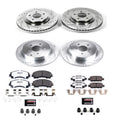 Power Stop 18-19 Infiniti Q50 Front & Rear Z26 Street Warrior Brake Kit