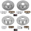 Power Stop 89-96 Nissan 300ZX Front & Rear Z26 Street Warrior Brake Kit