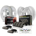 Power Stop 97-00 Chrysler Cirrus Front & Rear Z23 Evolution Sport Brake Kit